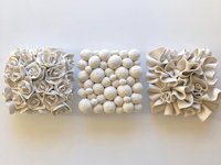 Instagram Angela Schwer Polymer Clay Wall Art